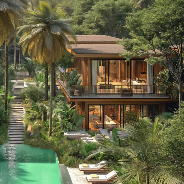 Luxury Nungwi House Villa with Flat Roof in Zanzibar