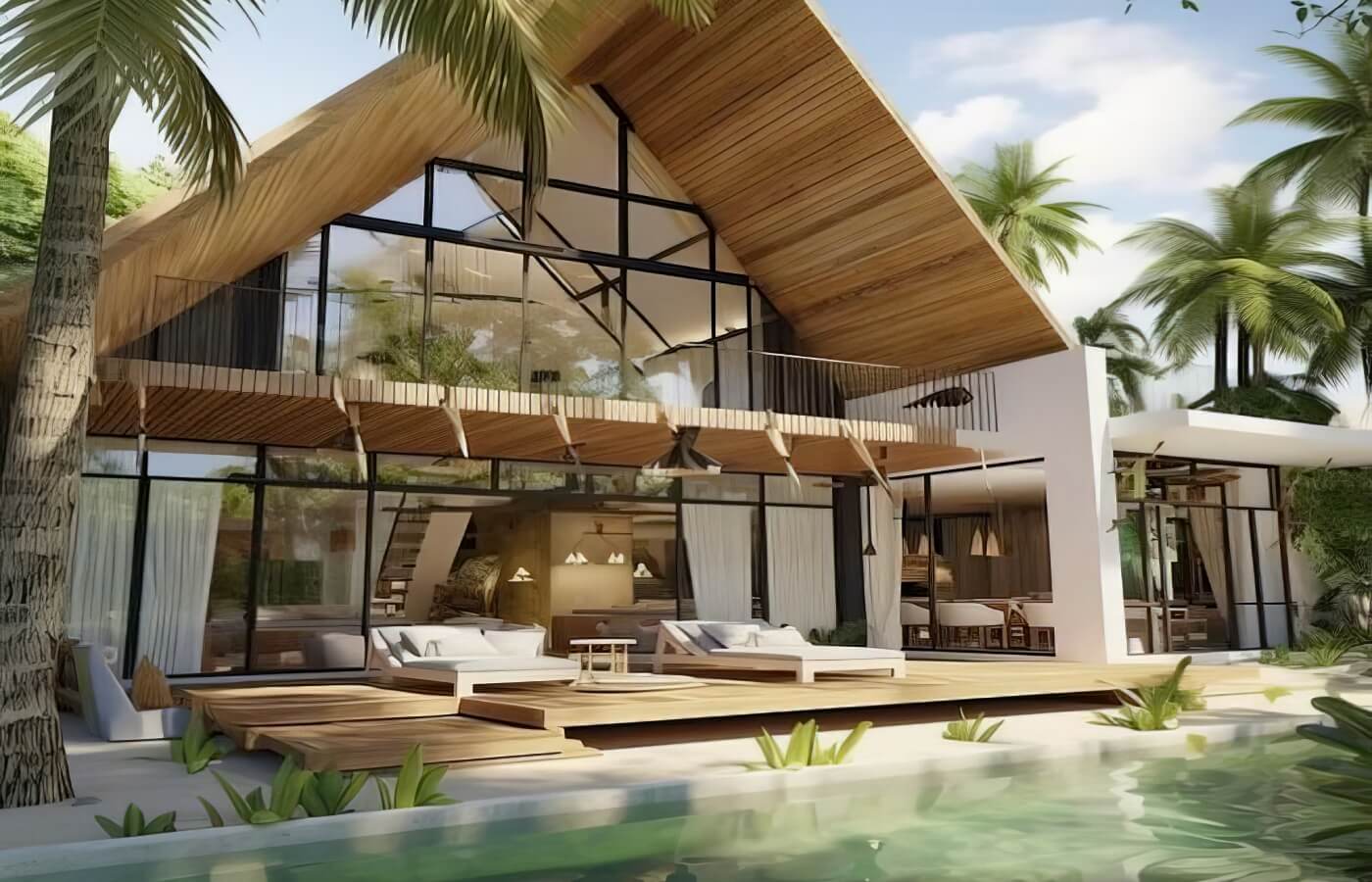 Luxury Nungwi Villa House Type A Header Banner