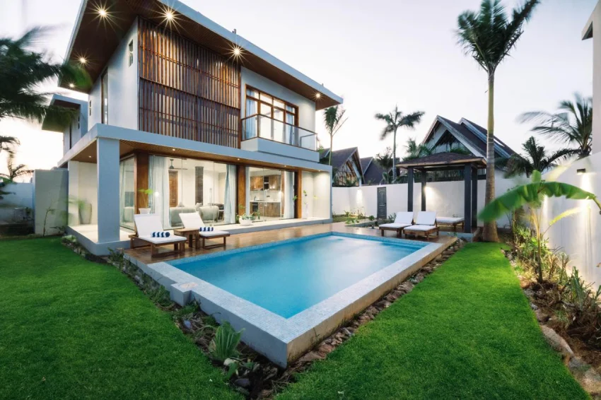 Villa Exterior of house for rent in Zanzibar